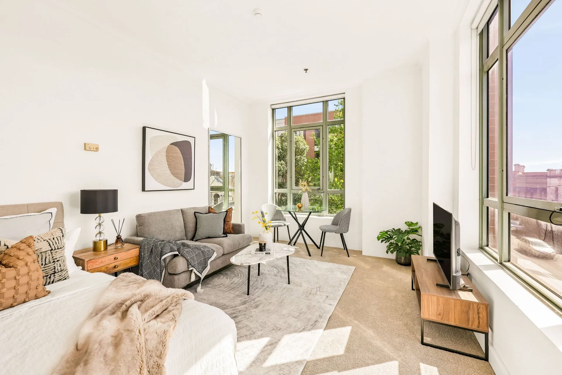 Newtown inner-city studio styled by ERHÖ Living