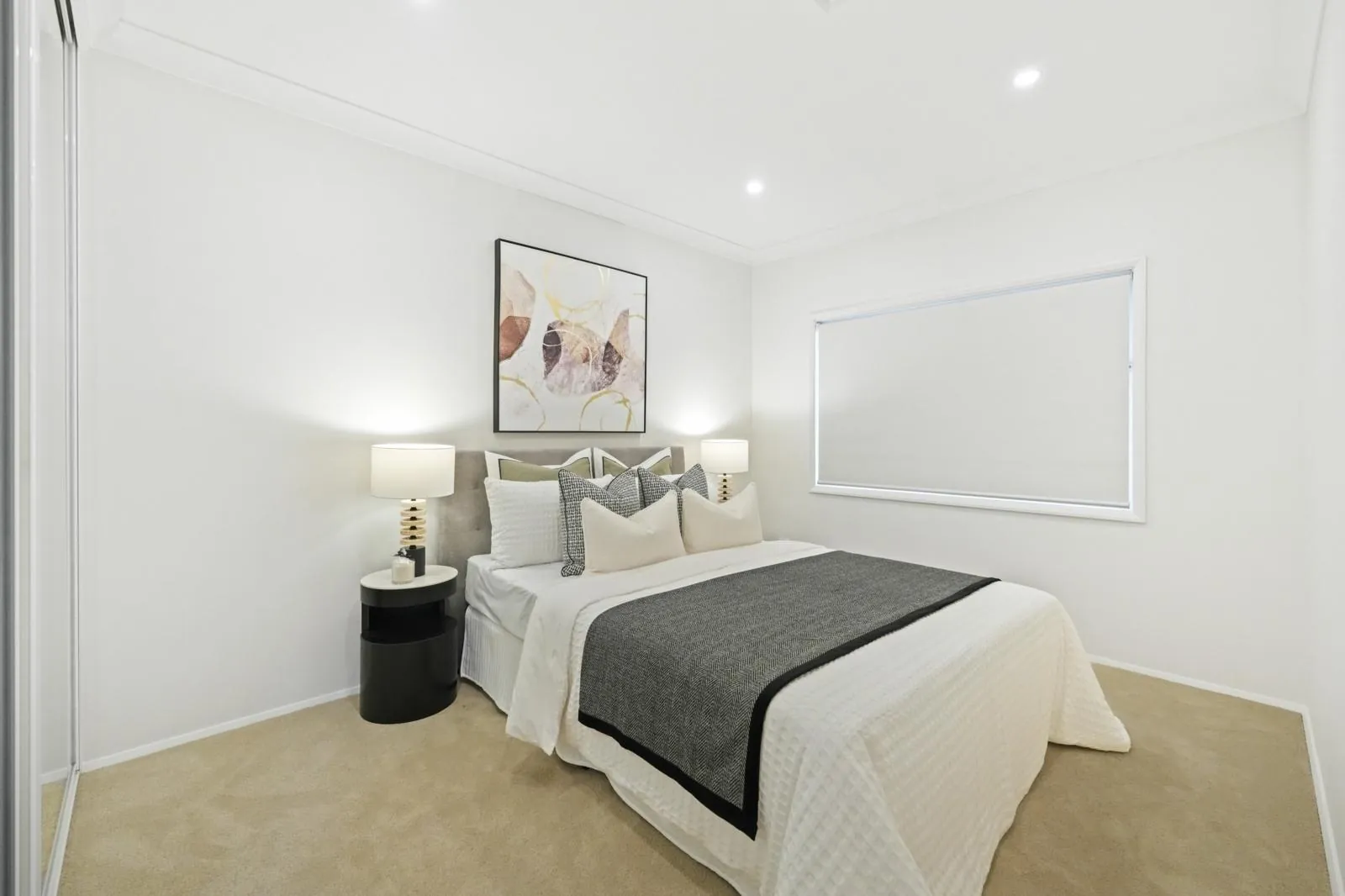 North Epping bedroom styled by ERHÖ Living